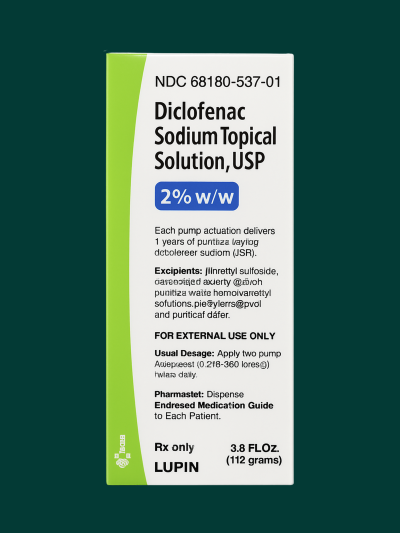 Diclofenac 2% Solution 112g/Month
