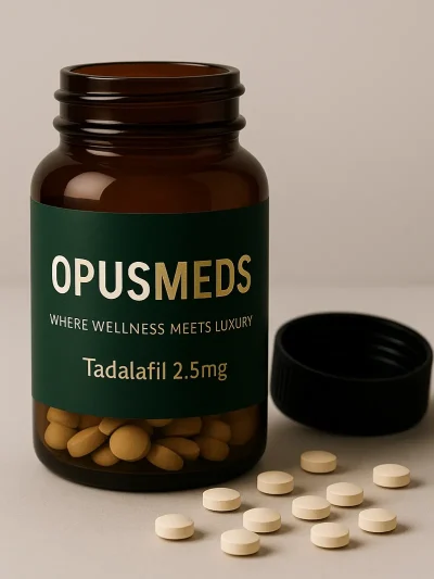 Tadalafil: 2.5 mg 30 Tabs/month