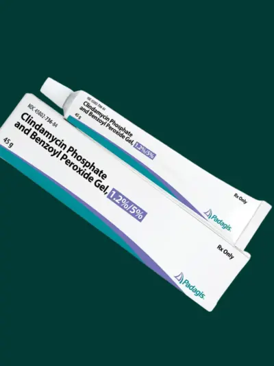 Clindamycin Phosphate 1.2% + Benzoyl Peroxide 5% Gel (45g)